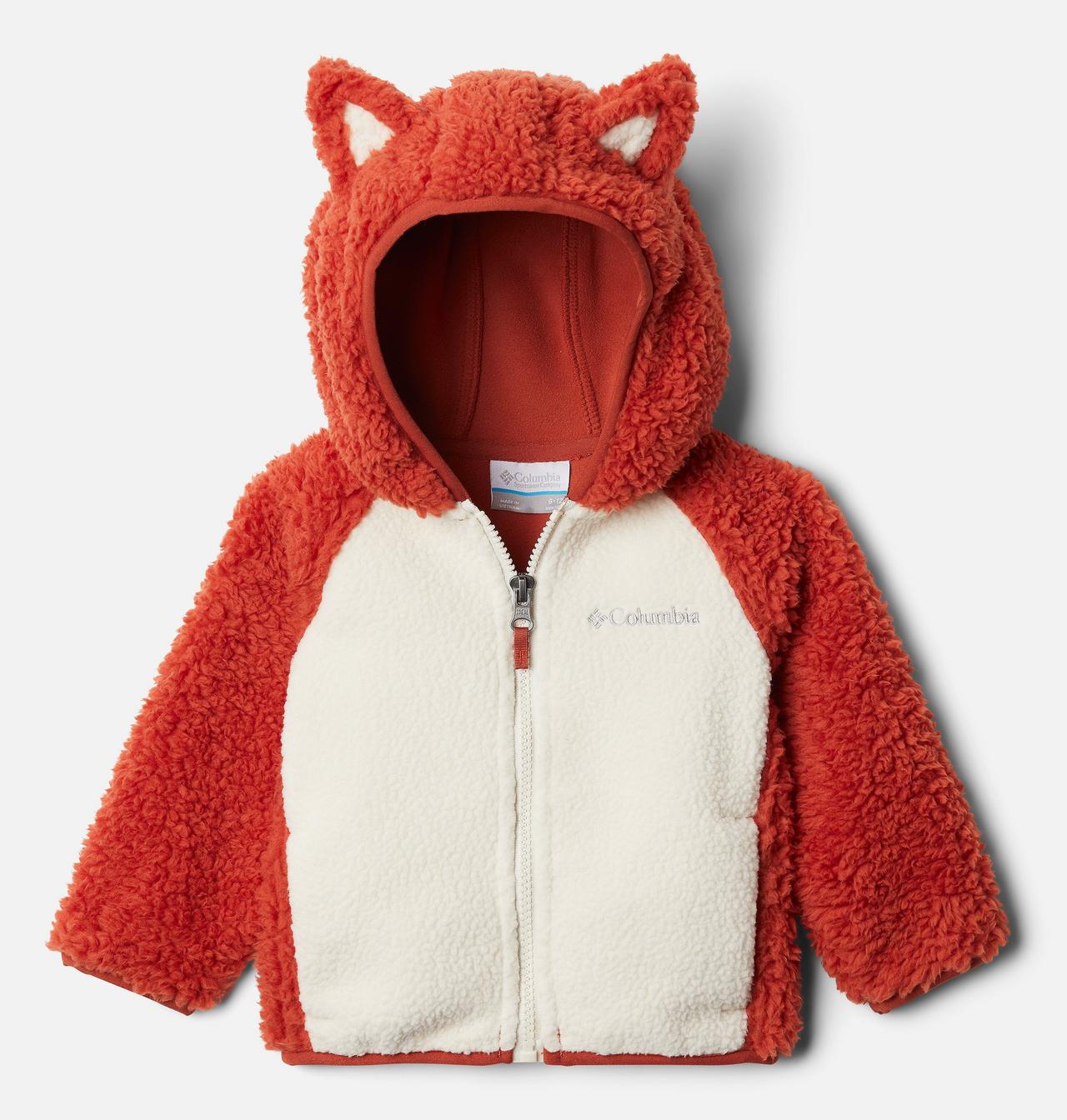 Chandail en laine polaire à fermeture éclair en Sherpa Foxy Baby™ pour tout-petit 1