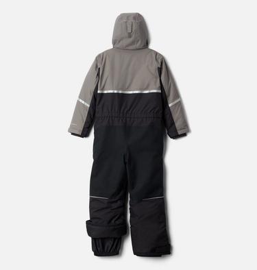 Kids' Buga II Snowsuit, Color: Black, City Grey, image 2