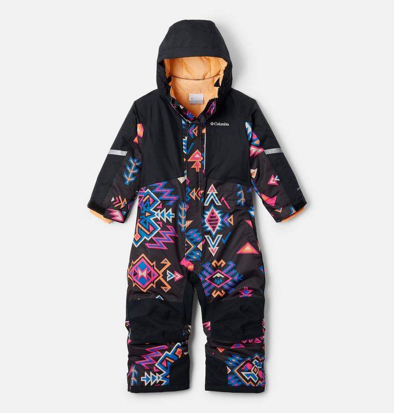 Buga II Schneeanzug Kinder, Color: Black Woven Nature, Black, image 1