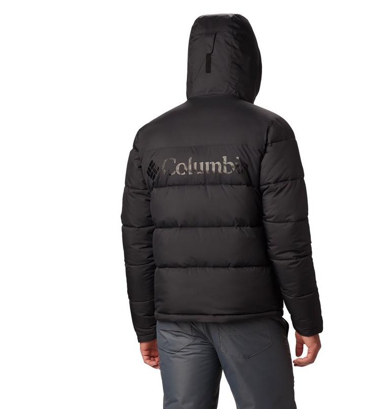 Men's Iceline Ridge Ski Jacket, Color: Black, image 2