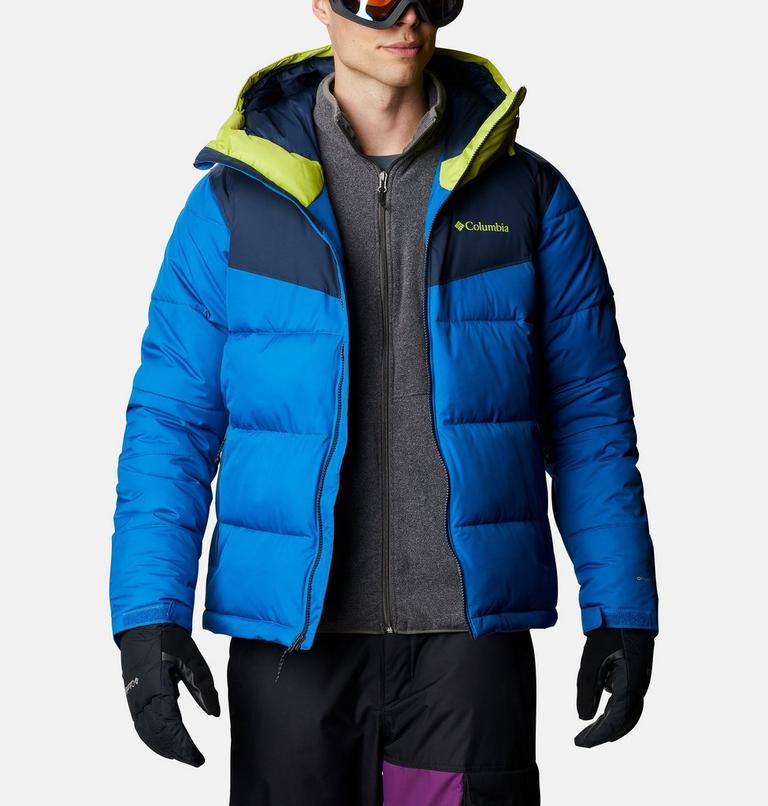 Men's Iceline Ridge Ski Jacket, Color: Bright Indigo, Collegiate Navy, Bright C, image 9