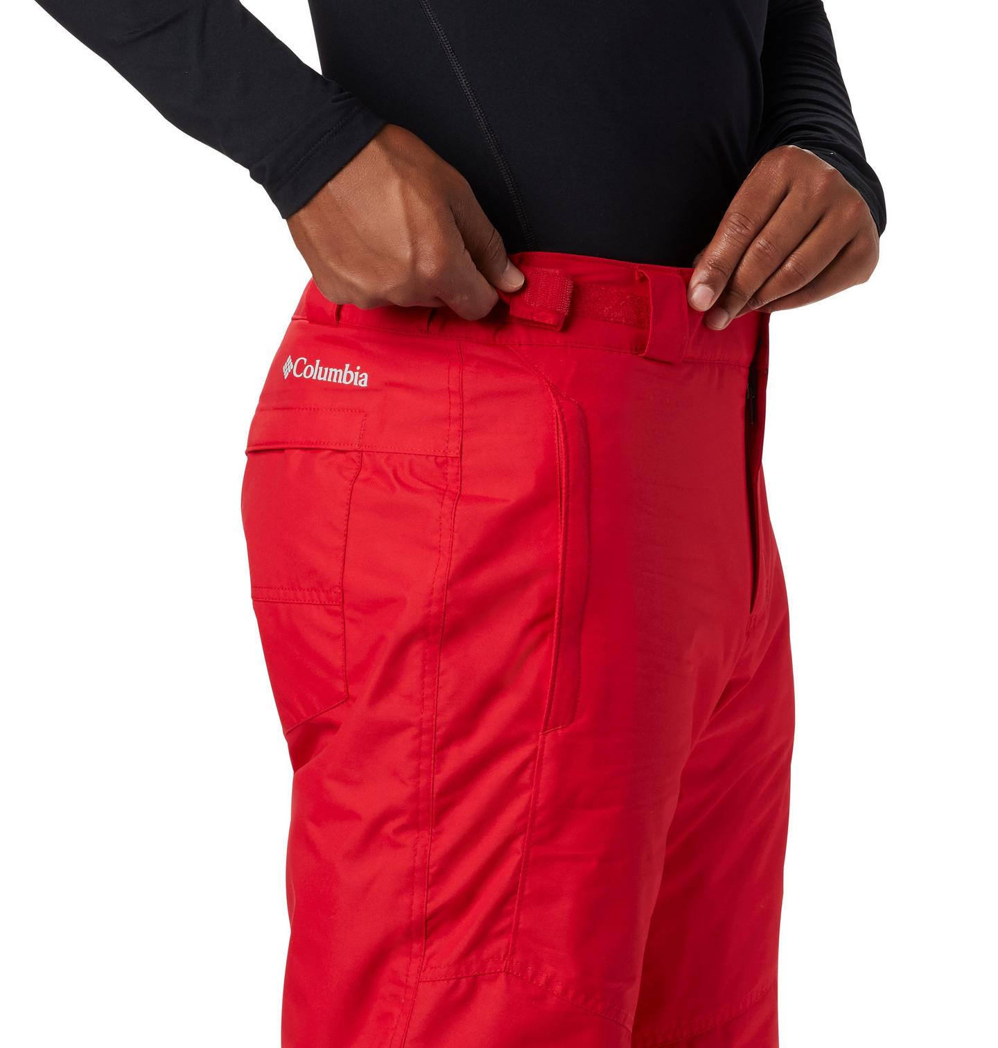 Мужские брюки Columbia Bugaboo IV Insulated Ski Pants, цвет: Красный — фото 3