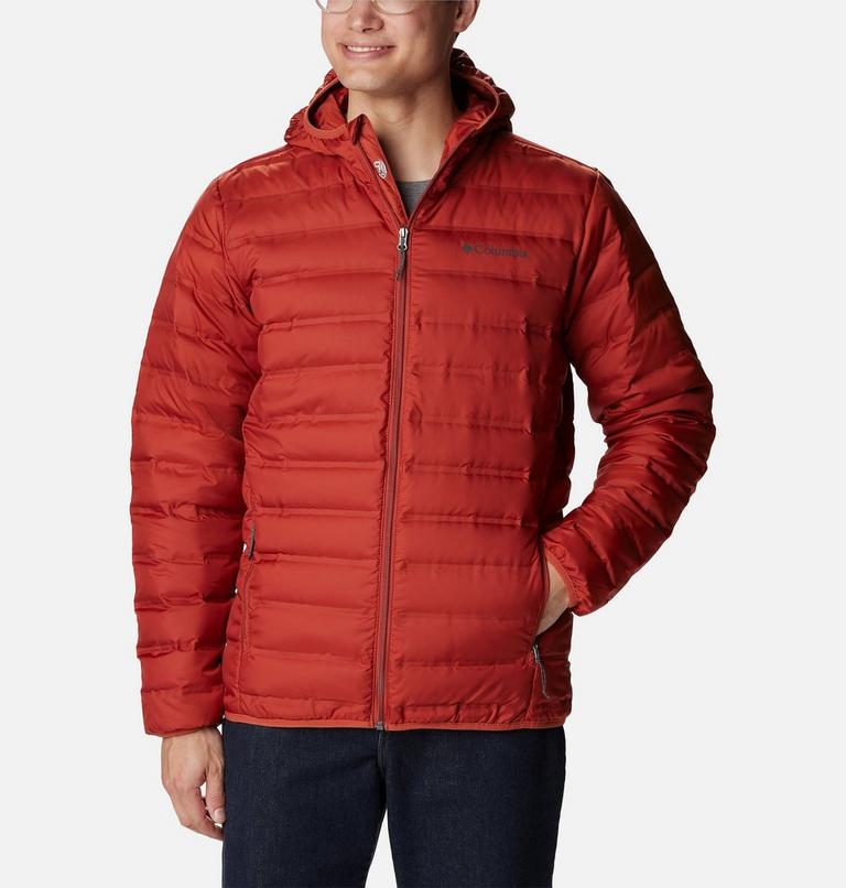 Lake 22 Down Hooded Jacket | 849 | XL, Color: Warp Red, image 1