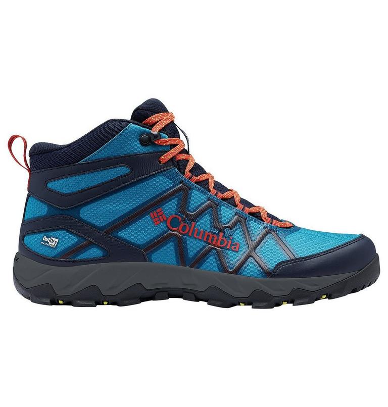 PEAKFREAK X2 MID OUTDRY, Color: Deep Marine, Bold Orange, image 1