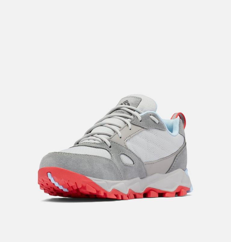 Zapatillas IVO Trail para mujer, Color: Slate Grey, Red Hibiscus, image 8