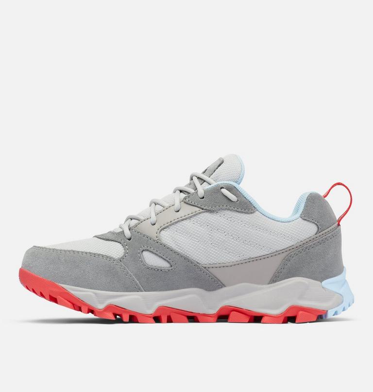 Zapatillas IVO Trail para mujer, Color: Slate Grey, Red Hibiscus, image 7