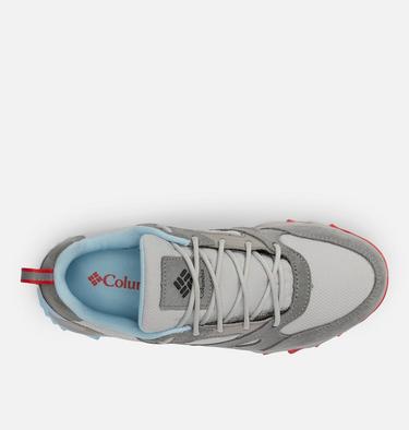 Women's IVO Trail Shoe, Color: Slate Grey, Red Hibiscus, image 7