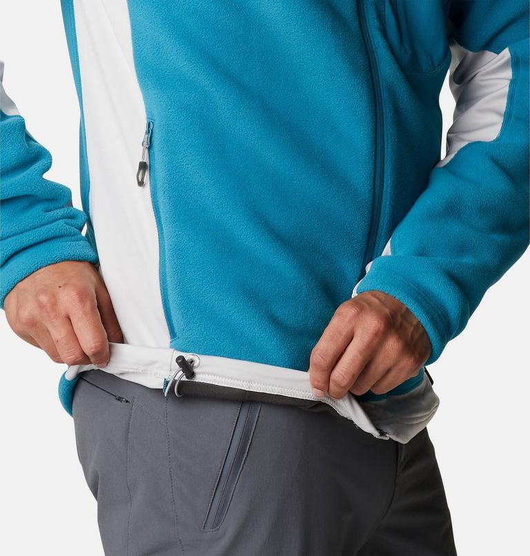 Men’s Titan Pass 2.0 Technical Fleece Jacket, Color: Deep Marine, Nimbus Grey, image 7
