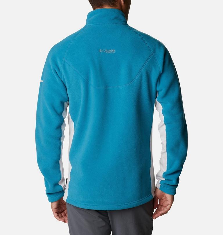 Men’s Titan Pass 2.0 Technical Fleece Jacket, Color: Deep Marine, Nimbus Grey, image 2