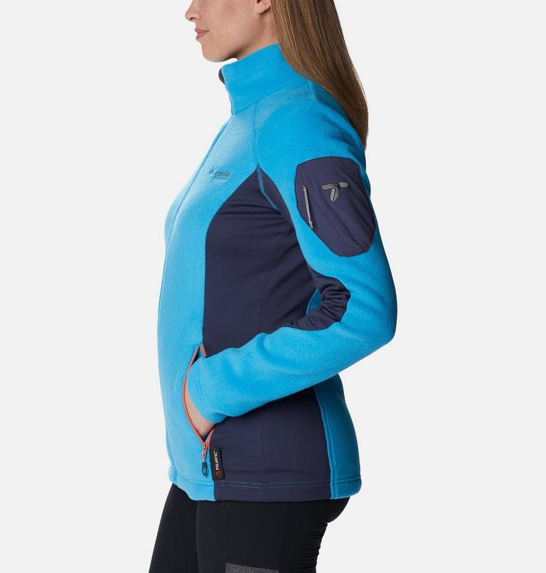 Forro polar técnico Titan Pass 2.0 para mujer, Color: Blue Chill, Nocturnal, image 3