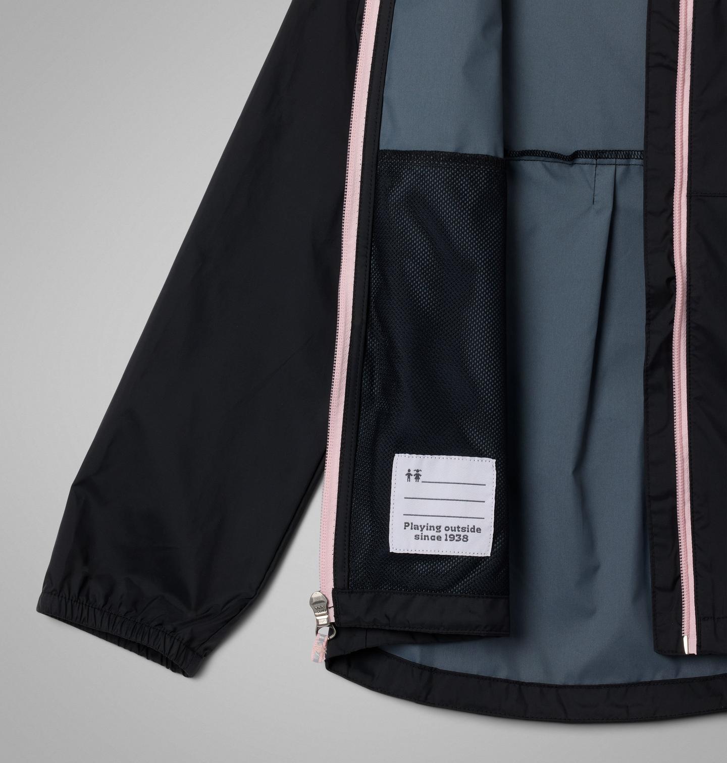 Куртка Columbia Switchback II Jacket для девочек, цвет: Чёрный — фото 3