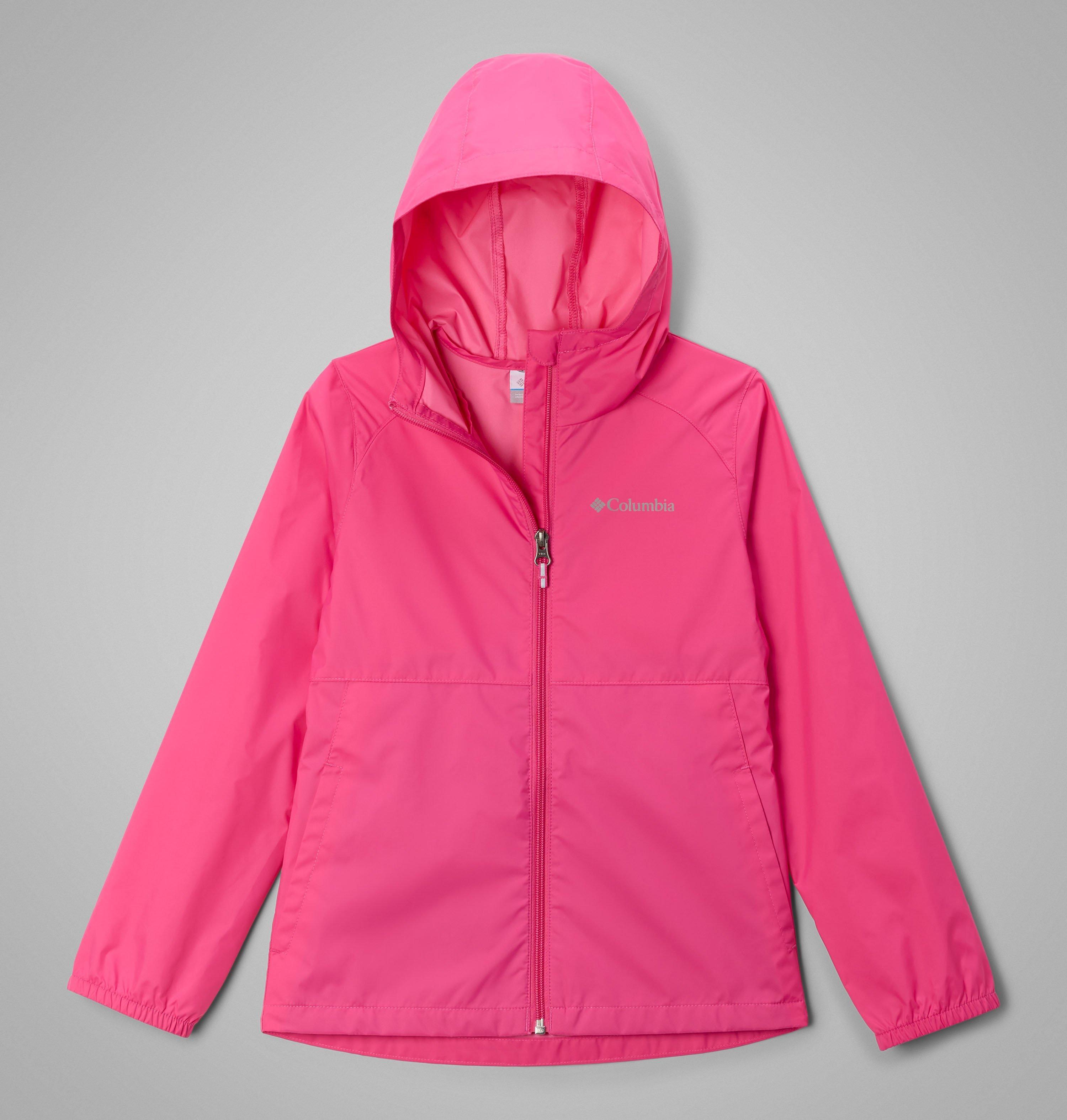 Columbia Big Girls Switchback Ii Water-Resistant Jacket - Pink Ice