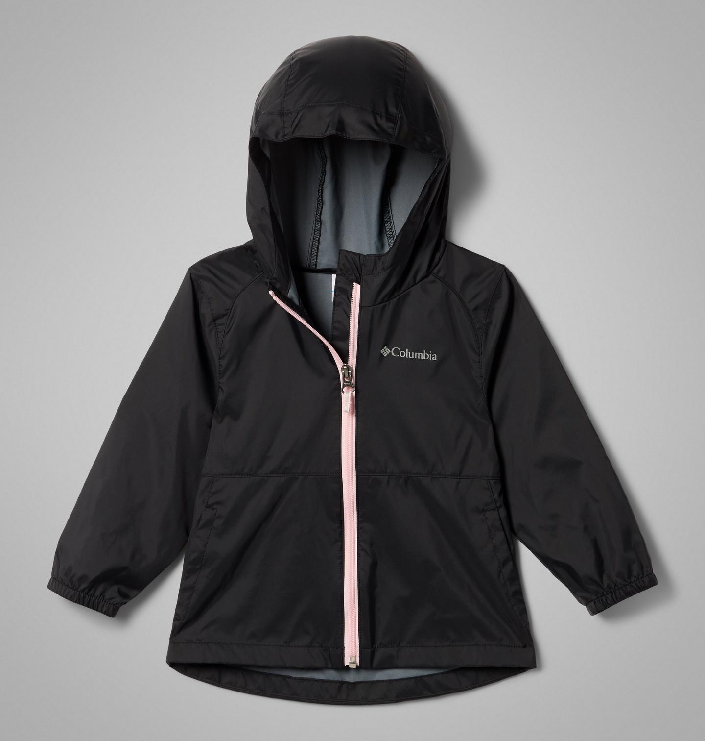 Куртка Columbia Switchback II Jacket для девочек-малышей, цвет: Чёрный — фото 1