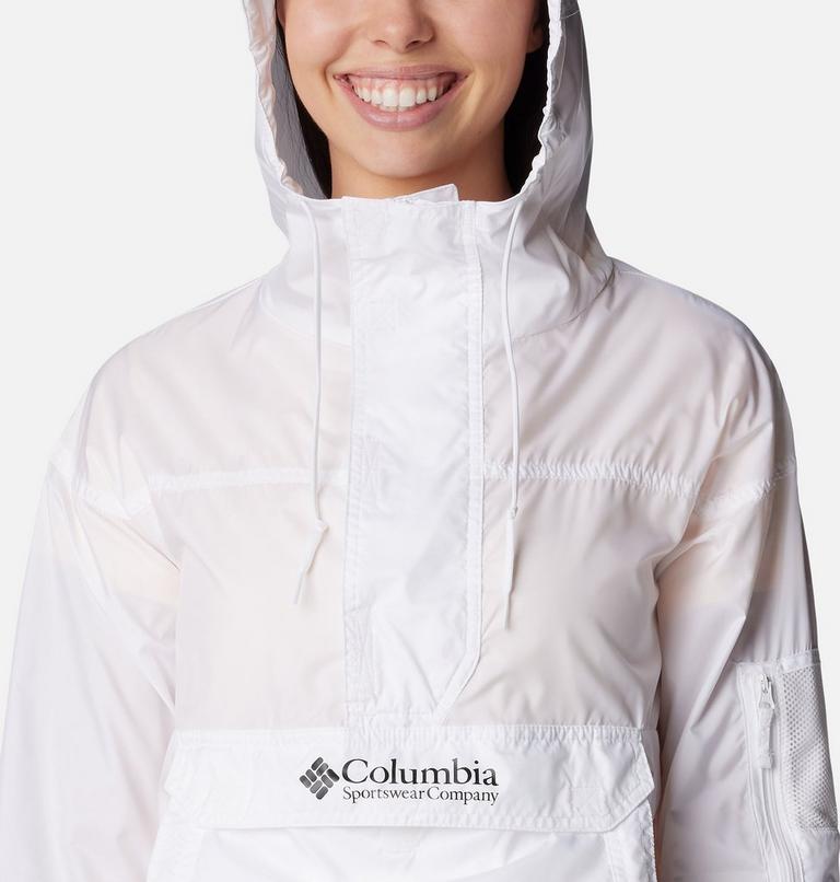 Women's Challenger Windbreaker, Color: White, image 4