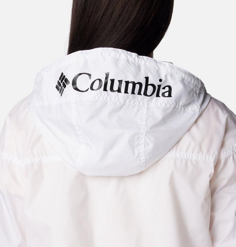 Women's Challenger Windbreaker, Color: White, image 5