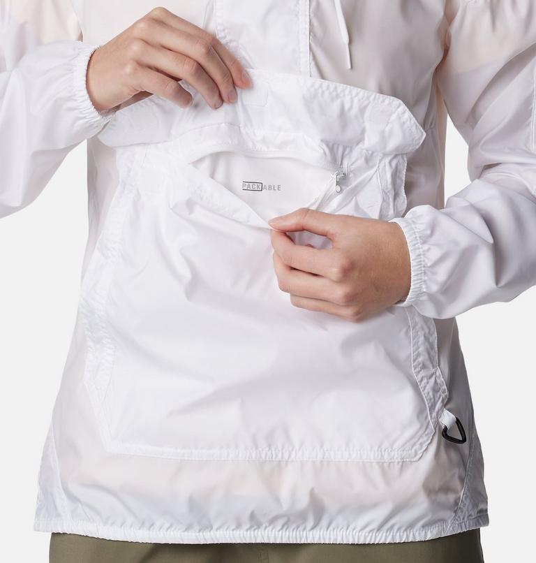 Women's Challenger Windbreaker, Color: White, image 6