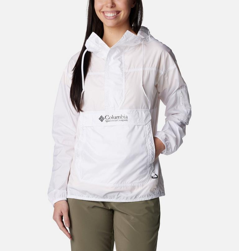 Women's Challenger Windbreaker, Color: White, image 1