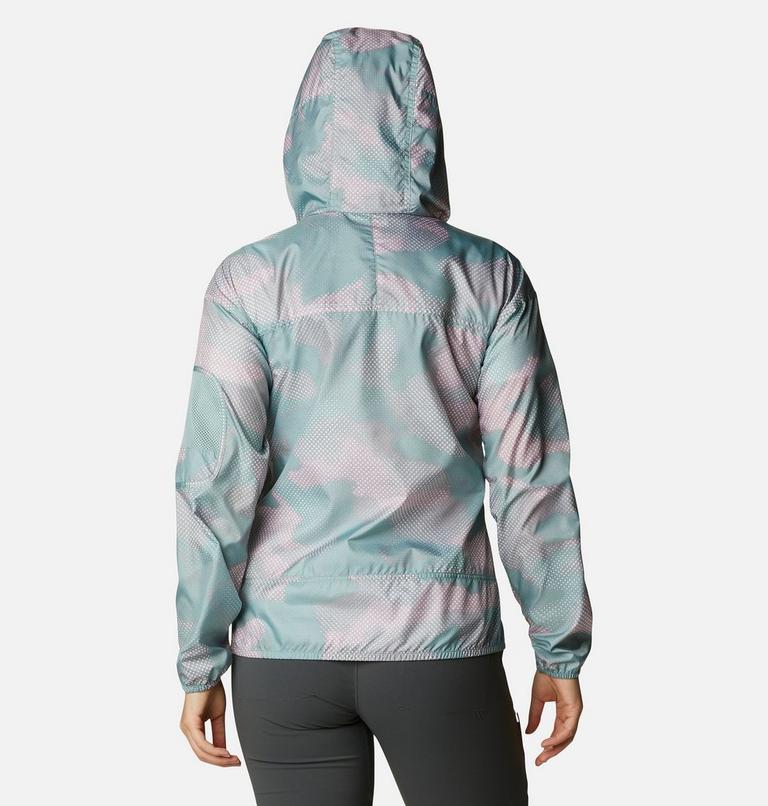 Challenger Windbreaker | 345 | L, Color: Aqua Tone Spotted Camo Print, image 2