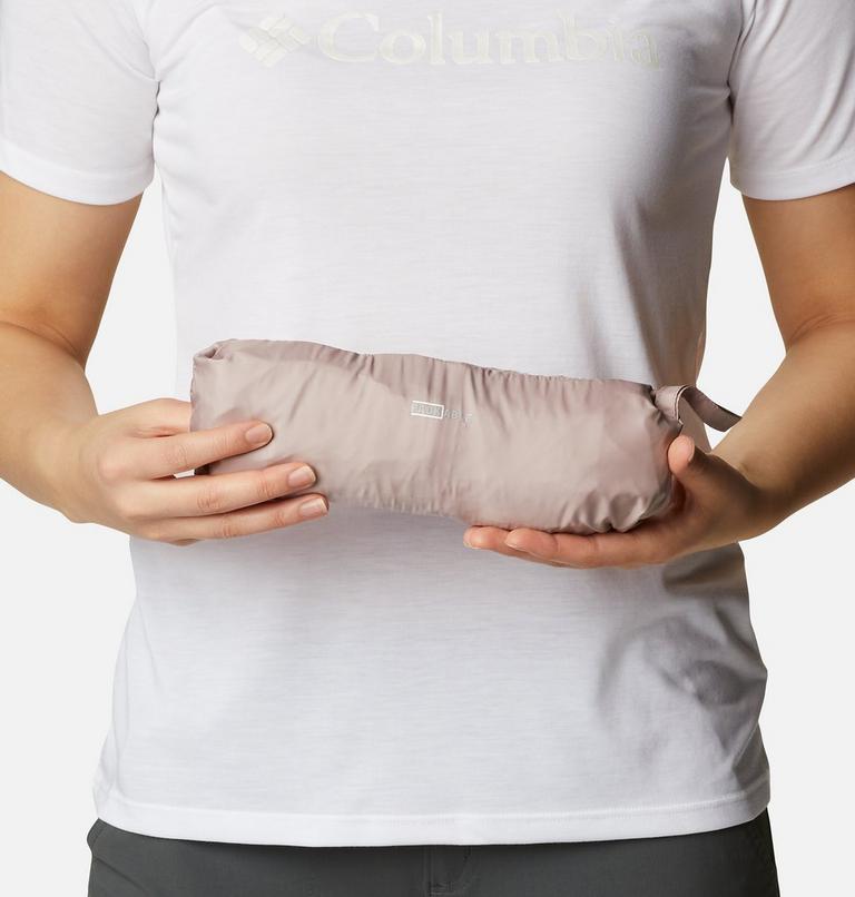 Women's Challenger Windbreaker, Color: Mauve Vapor, Stone Green, image 7