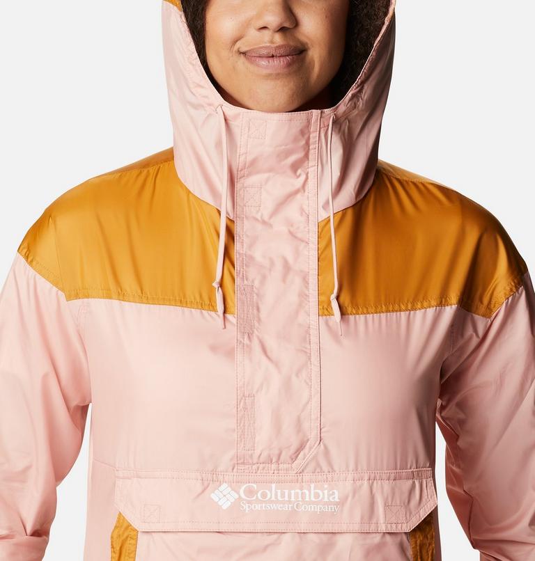 Women's Challenger Windbreaker, Color: Faux Pink, Canyon Sun, image 4