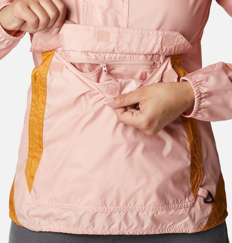Women's Challenger Windbreaker, Color: Faux Pink, Canyon Sun, image 7