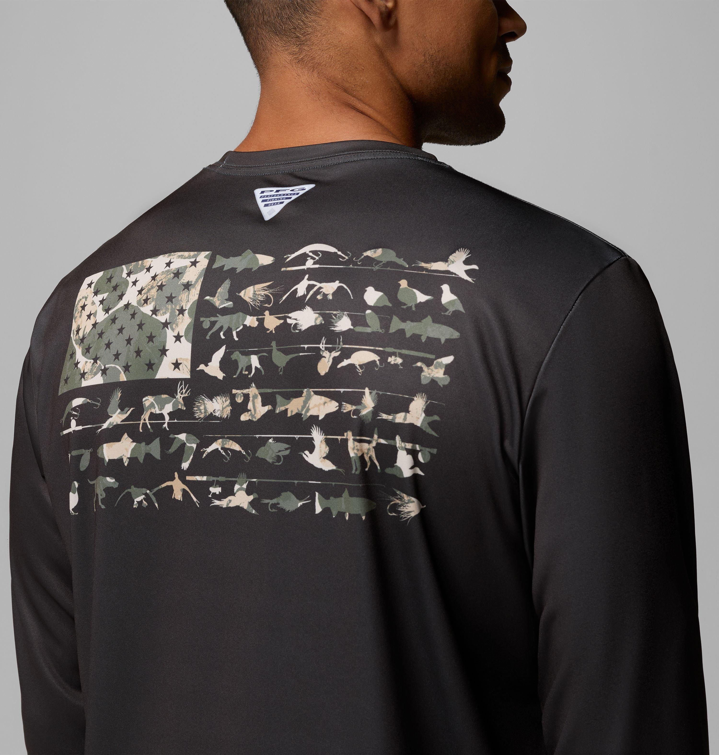 Men's Terminal Tackle PFG Fish Flag Long Sleeve Shirt | 007 | M 6