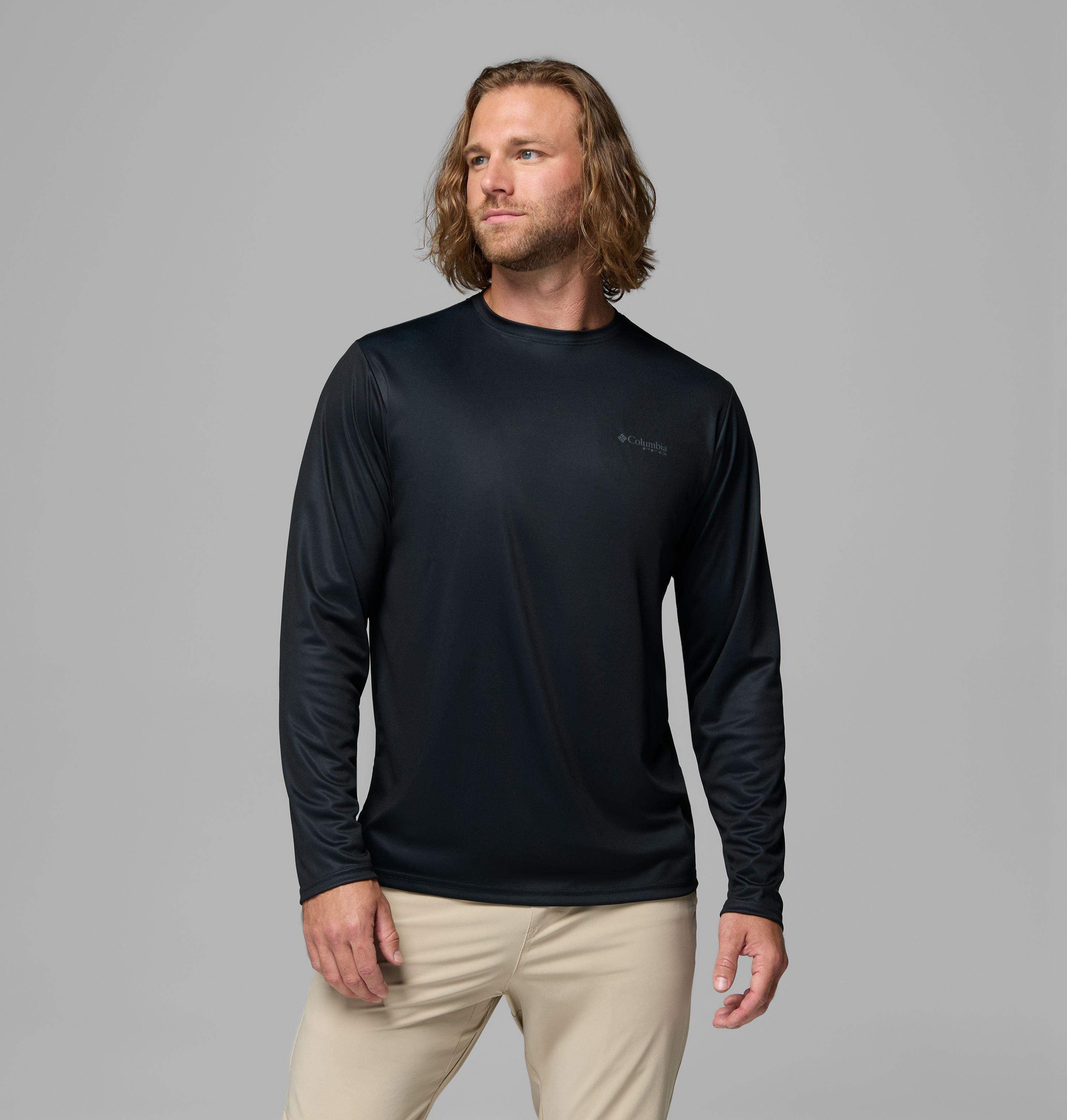 Columbia Men's Terminal Tackle PFG Fish Flag Long Sleeve Shirt-