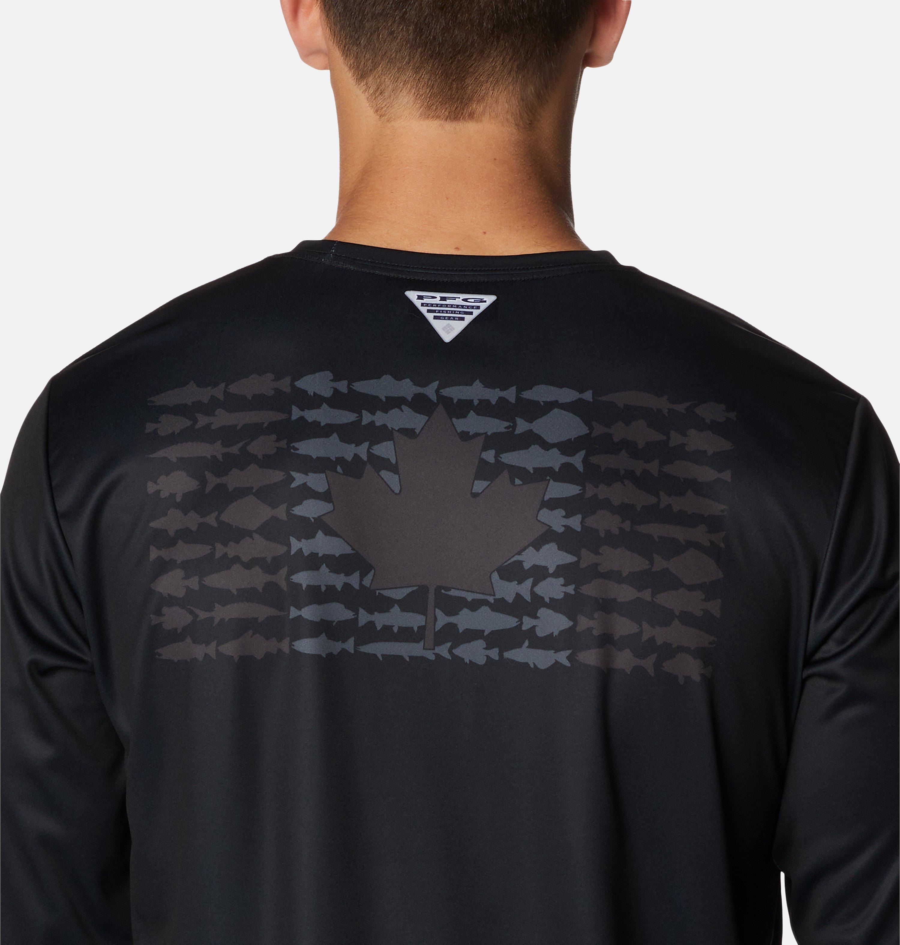 T-shirt à manches longues Terminal Tackle PFG Fish Flag Homme 5