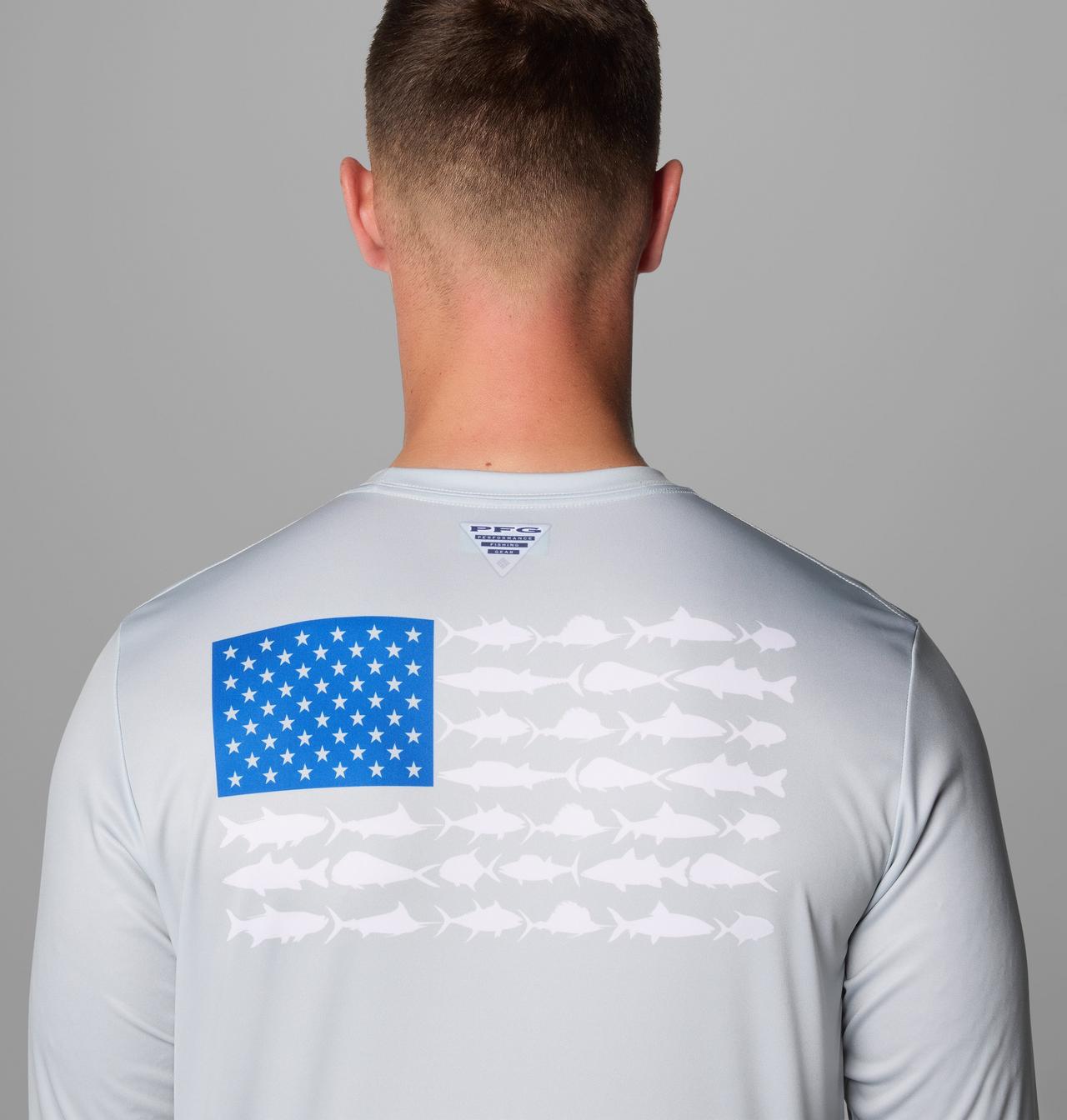 Men's Terminal Tackle PFG Fish Flag™ Long Sleeve Shirt | 018 | S 6