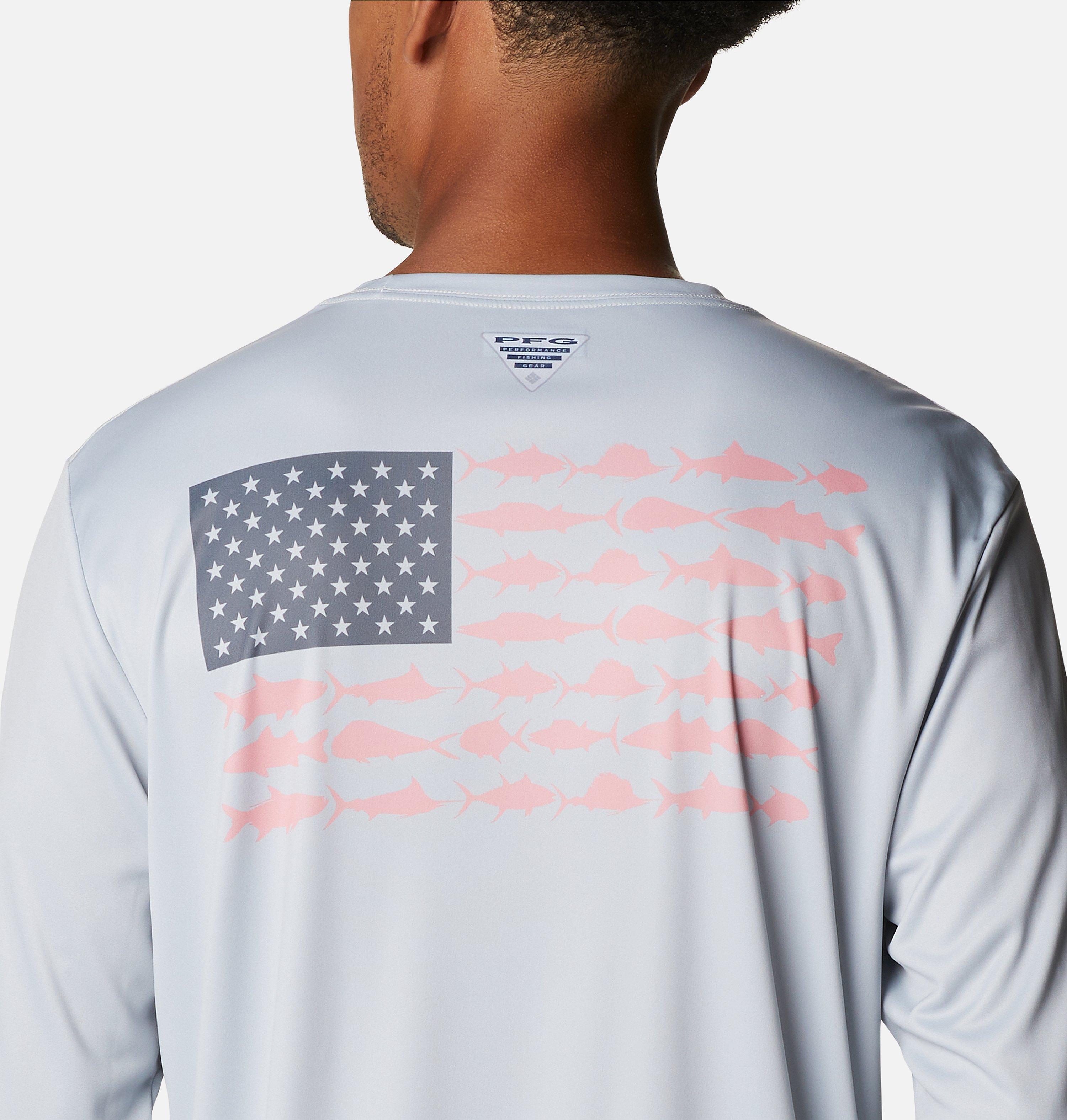 Men's Terminal Tackle PFG Fish Flag Long Sleeve Shirt 5