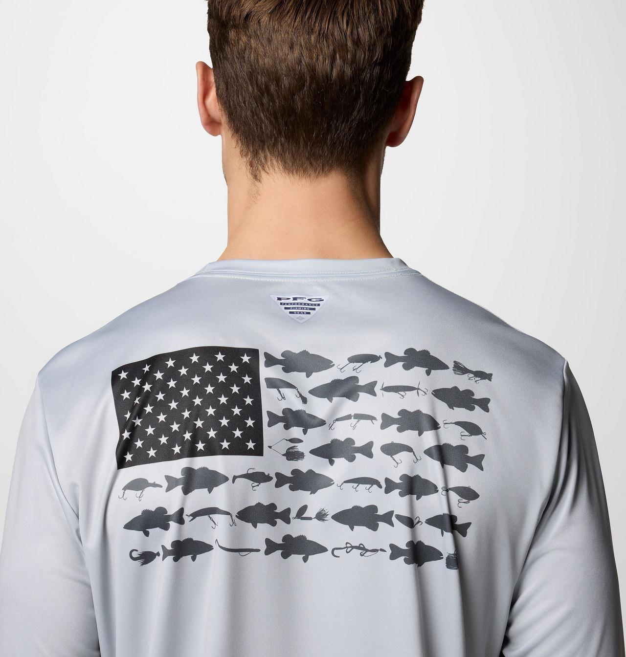 Men's Terminal Tackle PFG Fish Flag™ Long Sleeve Shirt | 028 | XXL 6