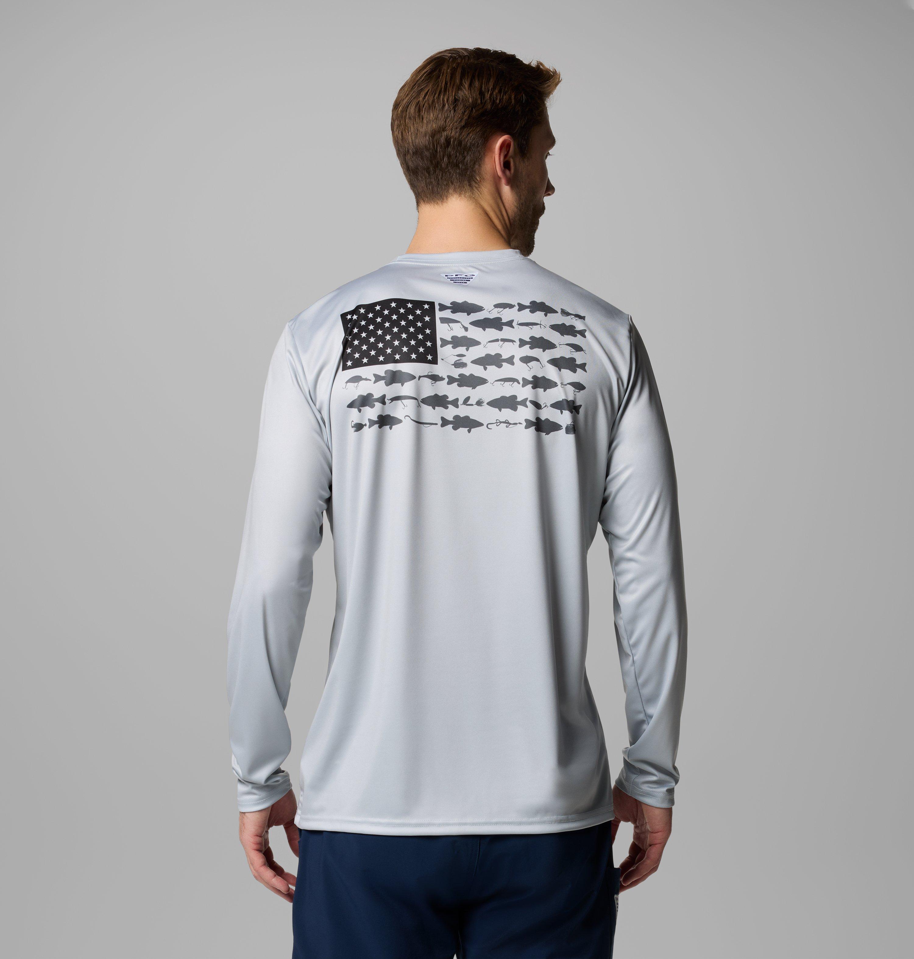 Men's Terminal Tackle PFG Fish Flag Long Sleeve Shirt 3