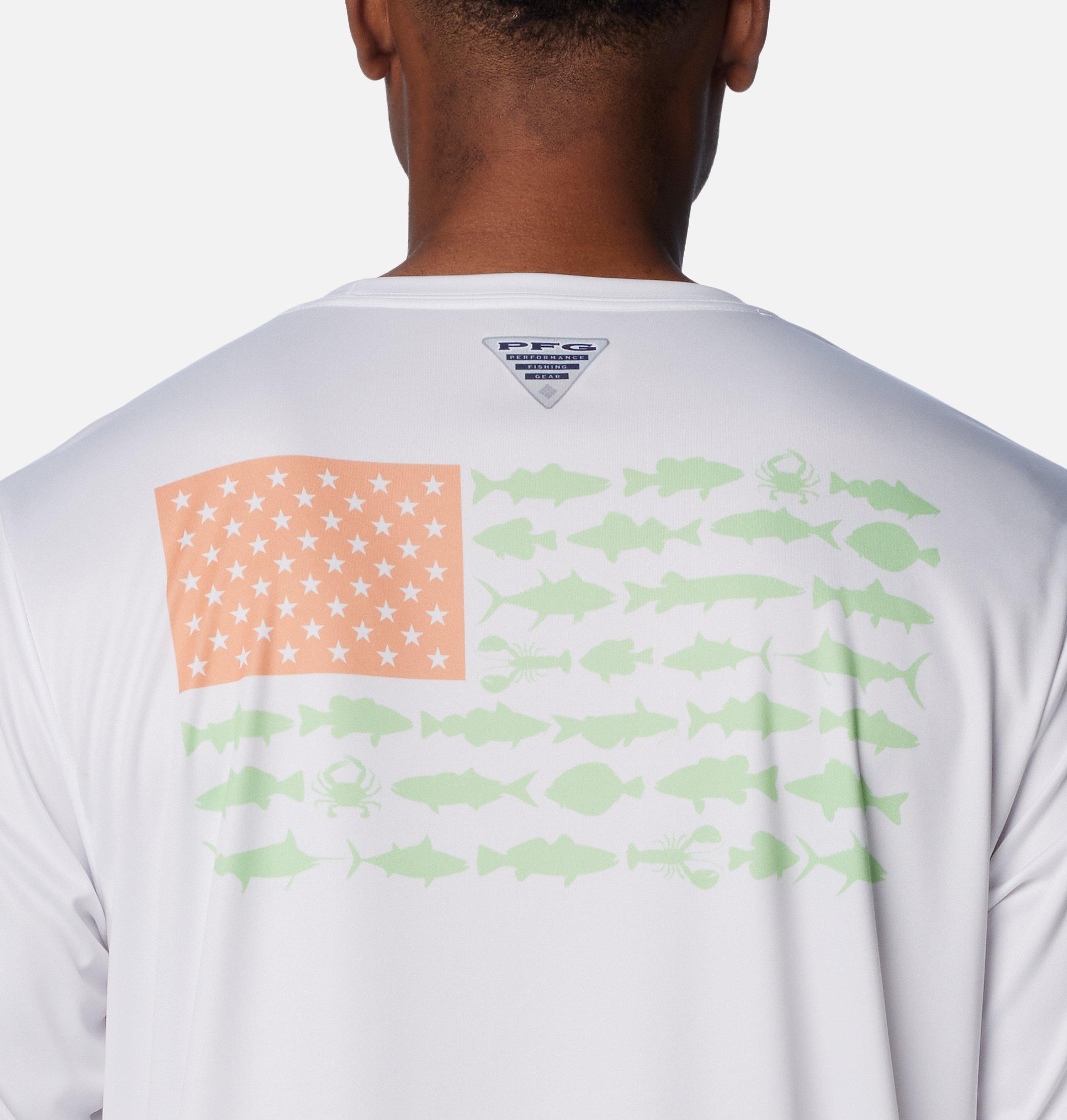 Men's Terminal Tackle PFG Fish Flag Long Sleeve Shirt 5