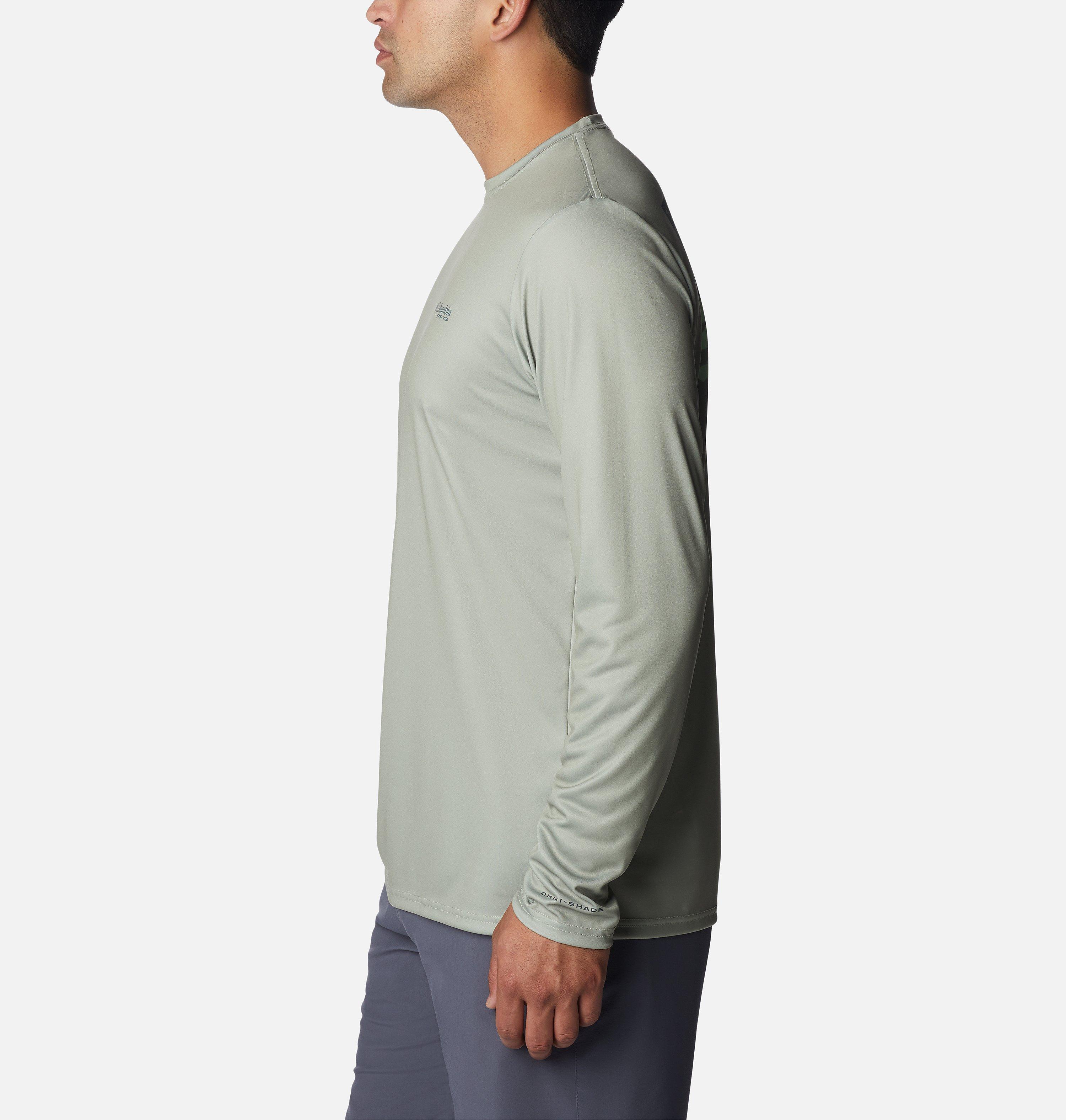 Men's PFG Terminal Tackle Fish Flag Long Sleeve Shirt - Tall 3