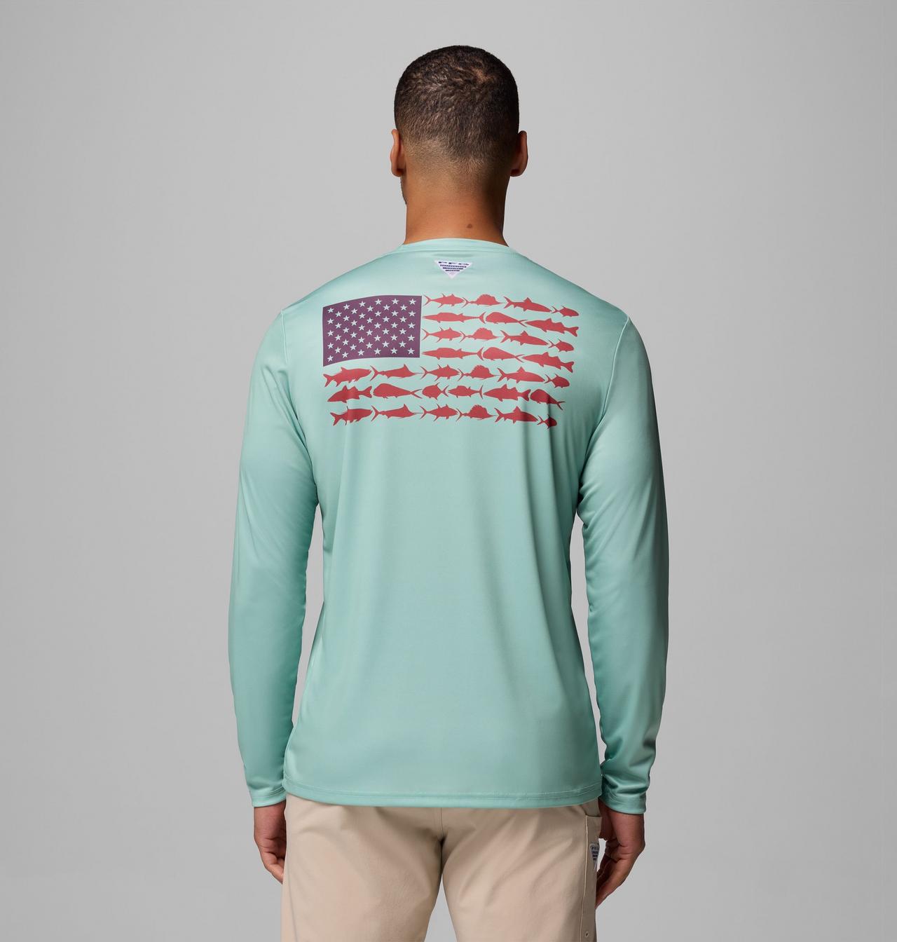 Men's Terminal Tackle PFG Fish Flag™ Long Sleeve Shirt 3