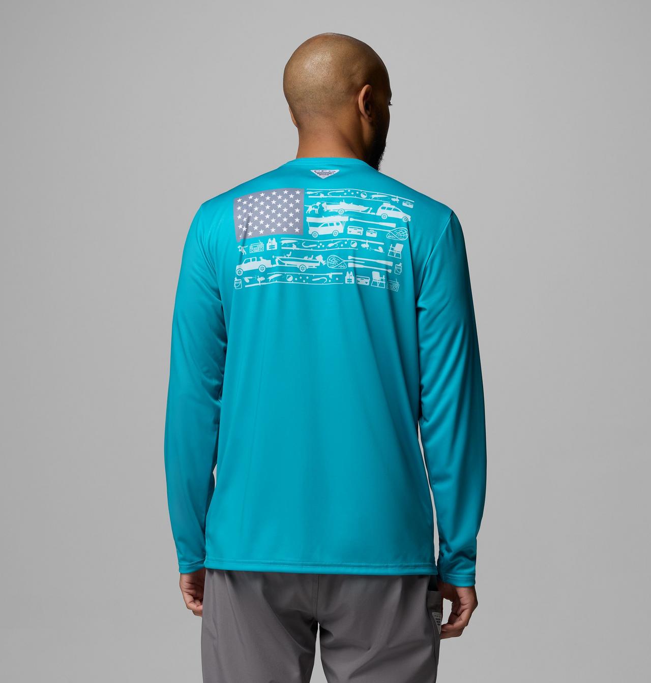 Men's Terminal Tackle PFG Fish Flag™ Long Sleeve Shirt | 444 | L 3