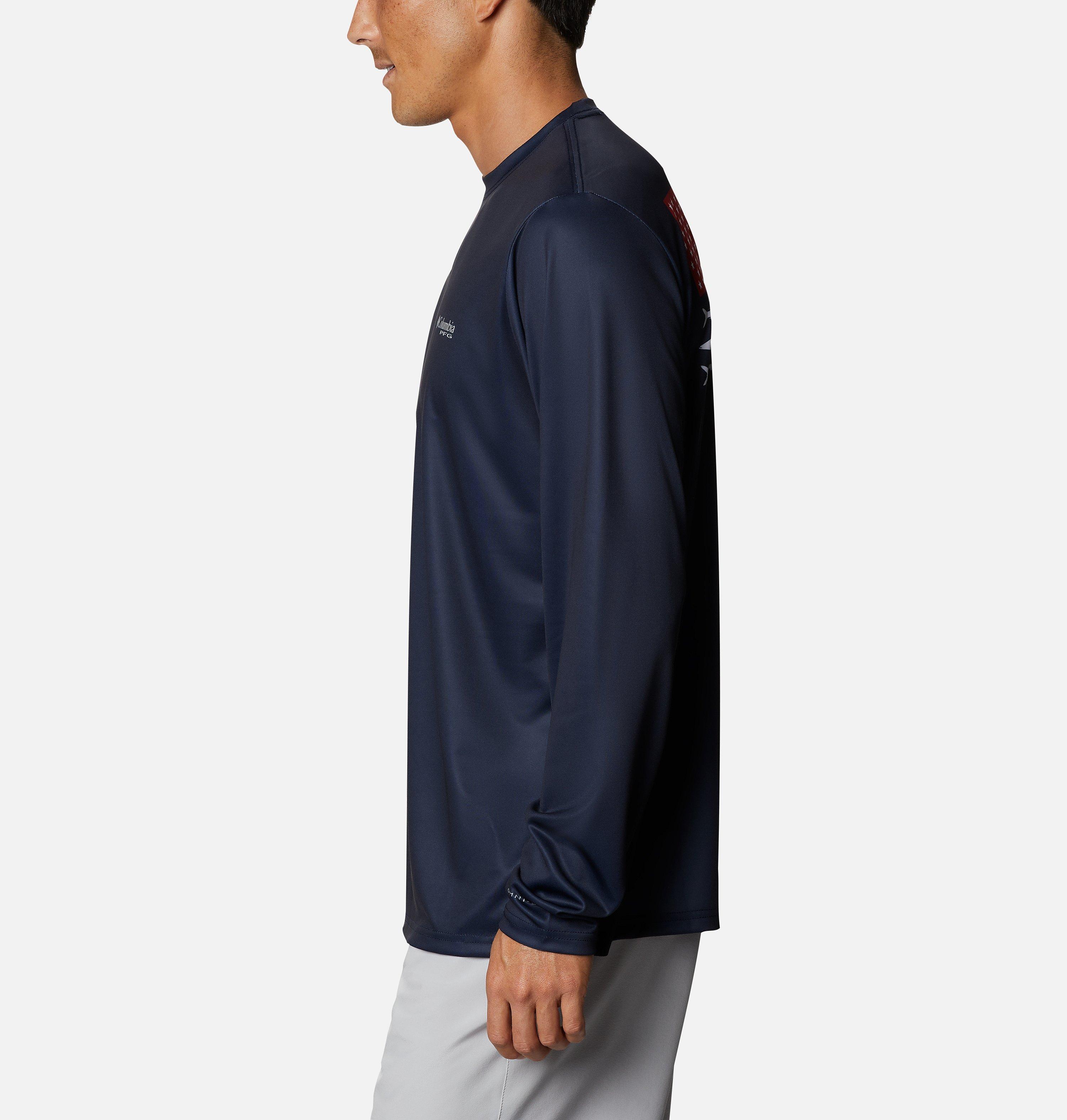 Men's Terminal Tackle PFG Fish Flag Long Sleeve Shirt 3