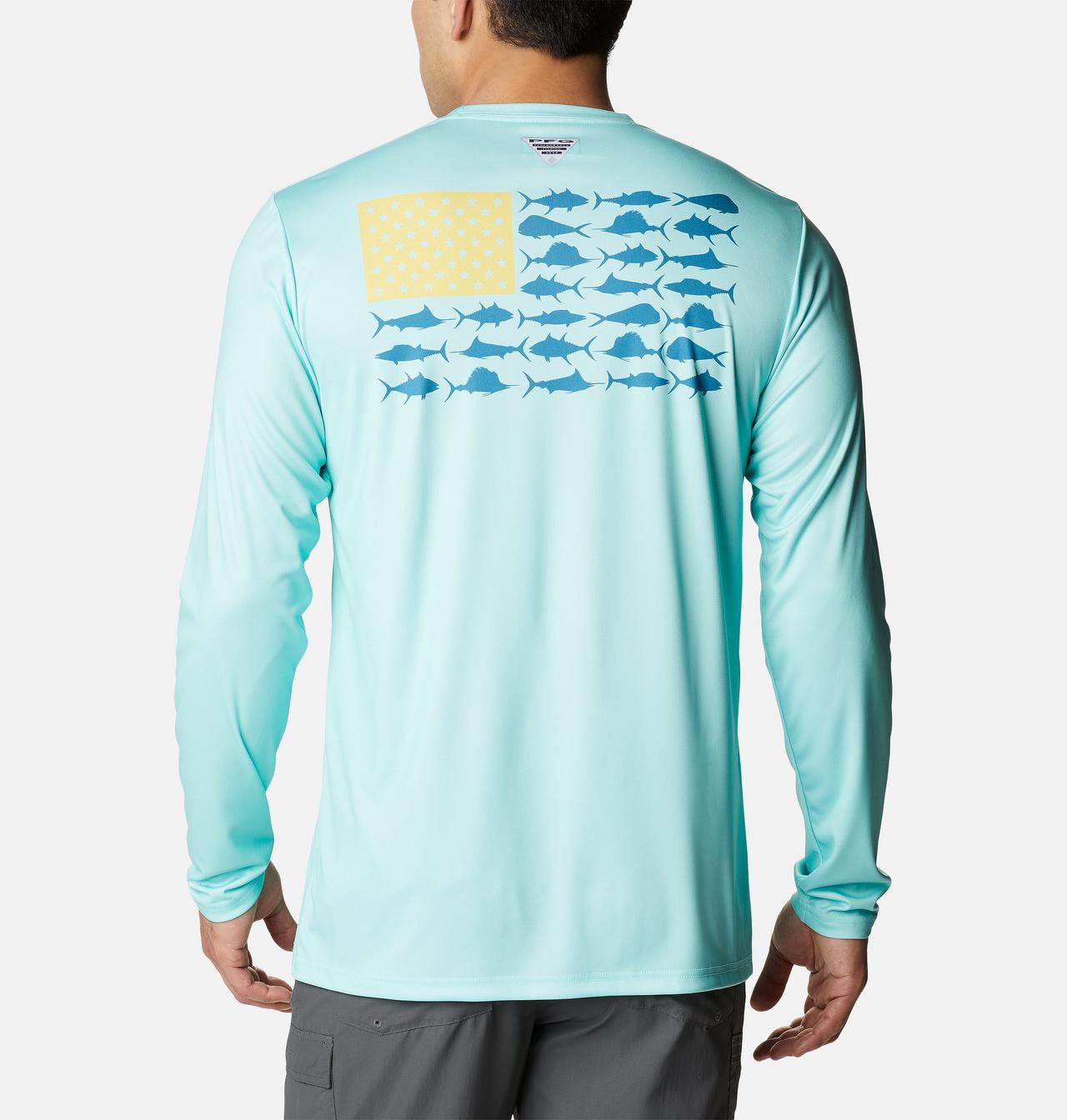 Men's Terminal Tackle PFG Fish Flag™ Long Sleeve Shirt 2
