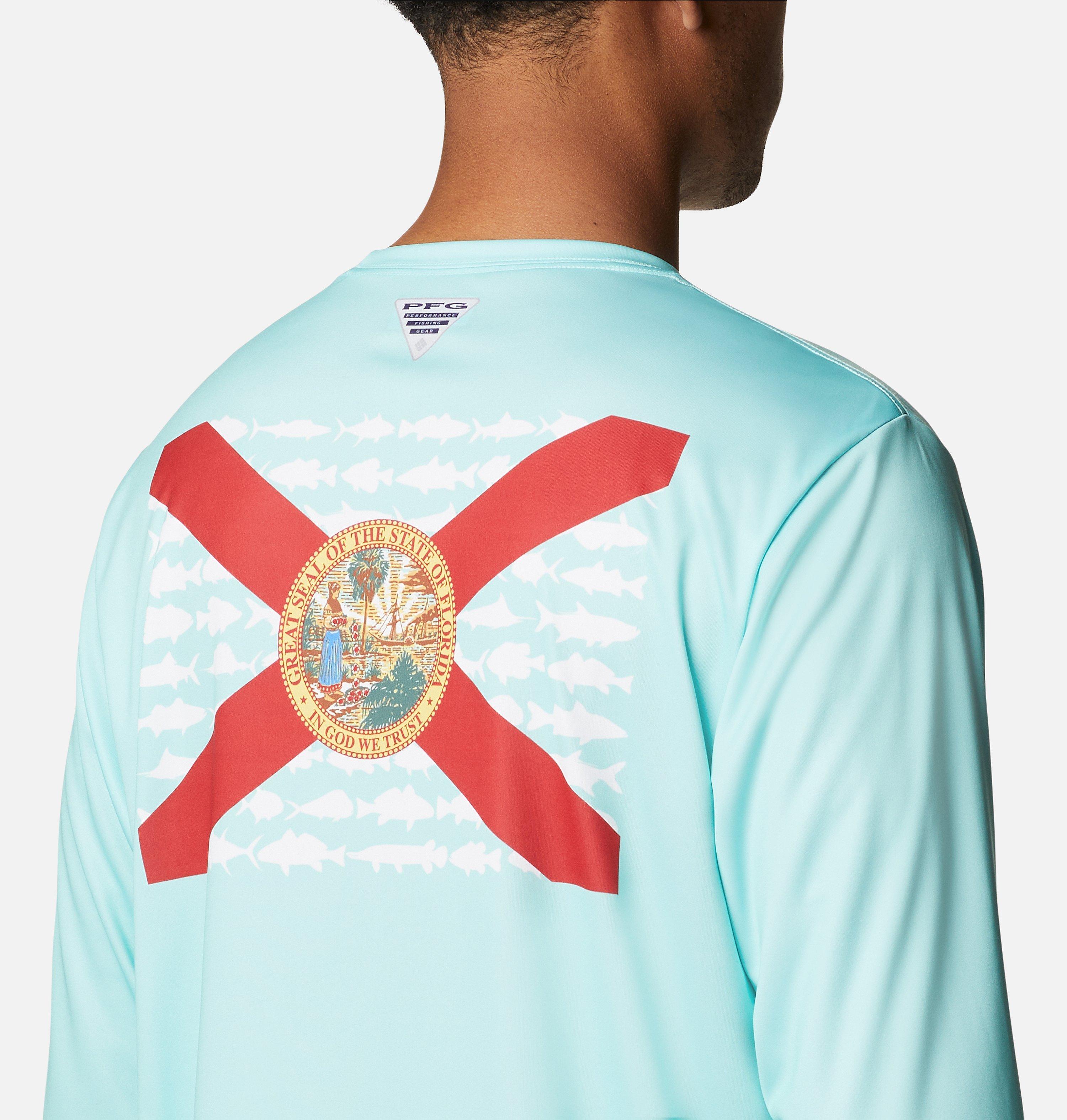 Men's Terminal Tackle PFG Fish Flag Long Sleeve Shirt 5