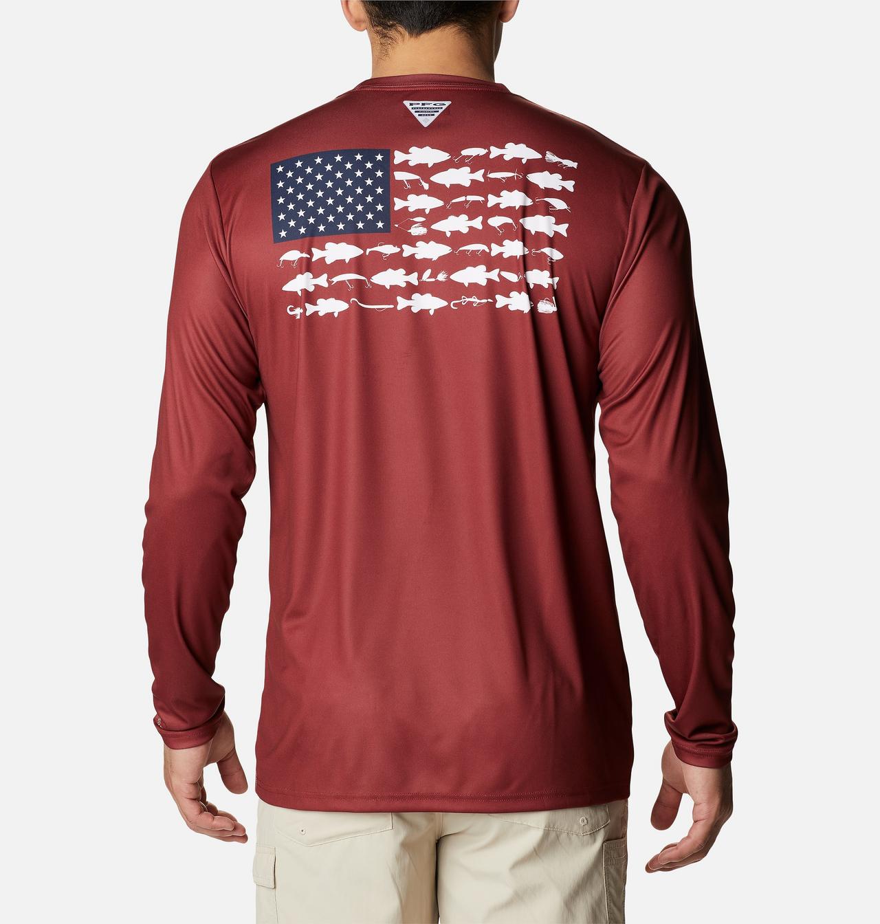 Men's Terminal Tackle PFG Fish Flag™ Long Sleeve Shirt 2