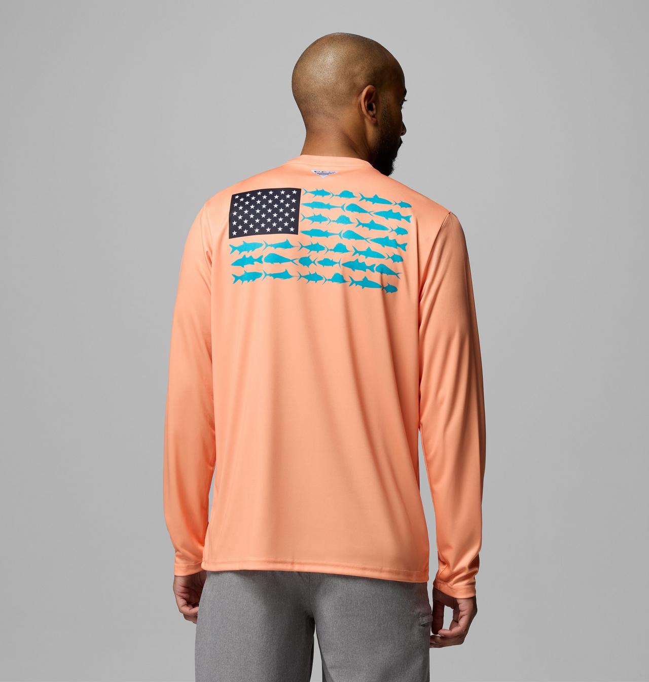 Men's Terminal Tackle PFG Fish Flag™ Long Sleeve Shirt | 874 | XL 3