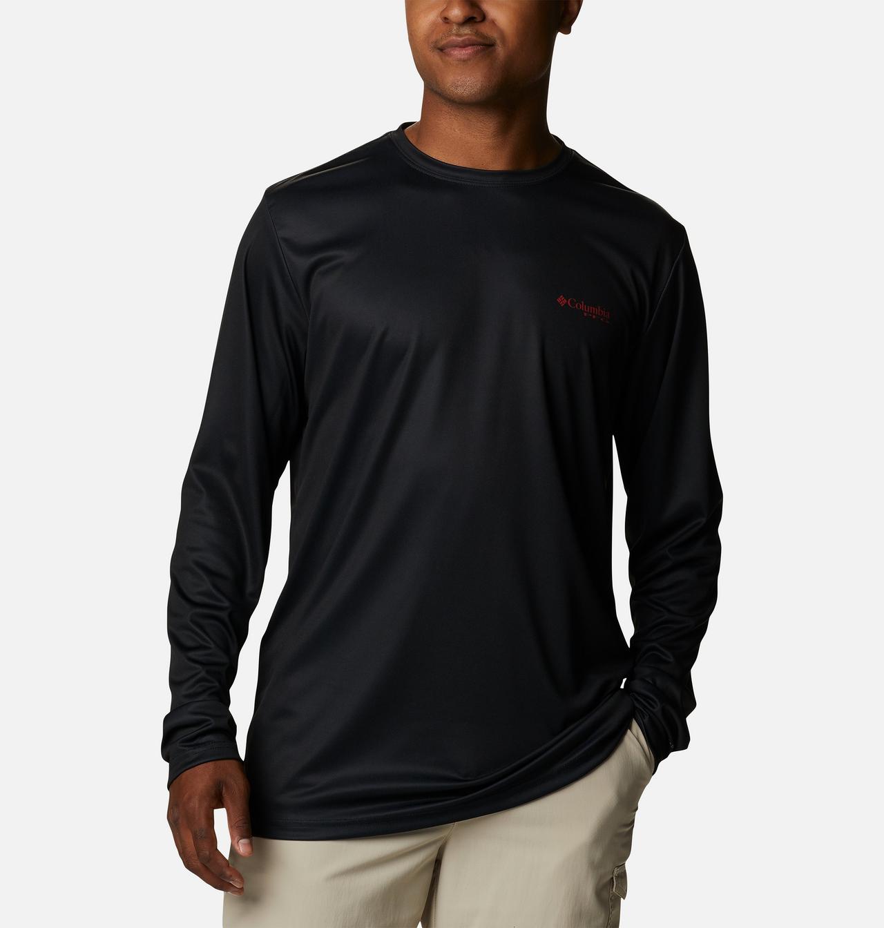 Men's PFG Terminal Tackle Fish Flag™ Long Sleeve Shirt - Big 2