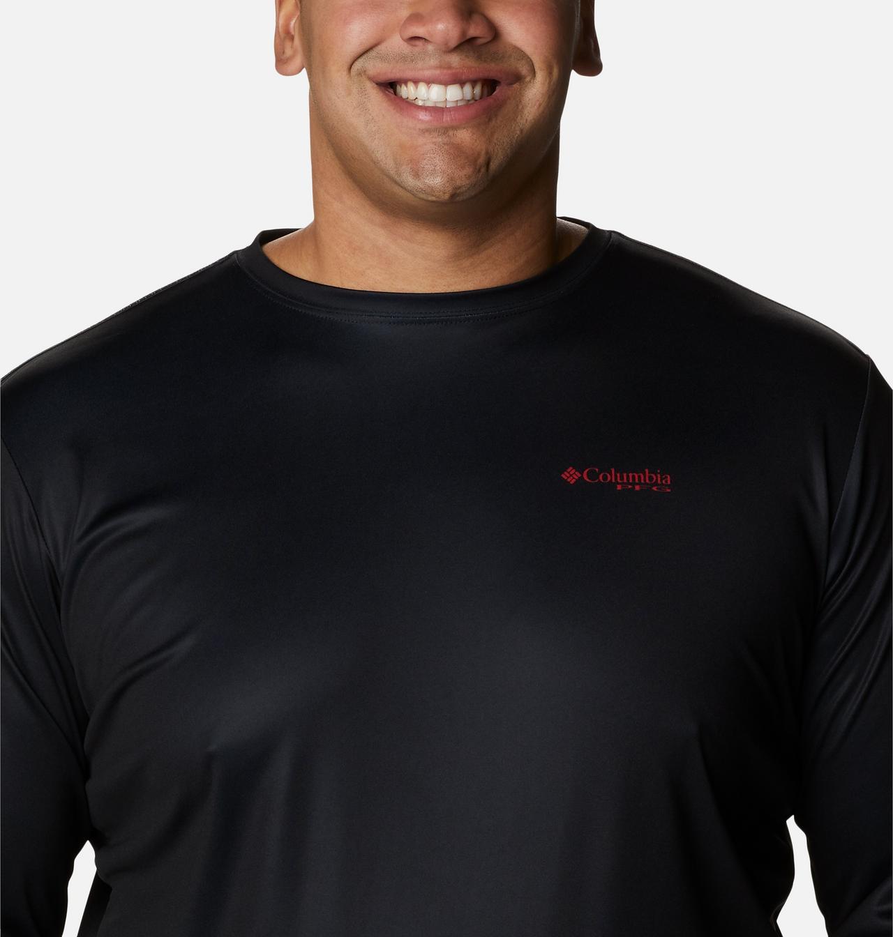 Men's PFG Terminal Tackle Fish Flag™ Long Sleeve Shirt - Big 4