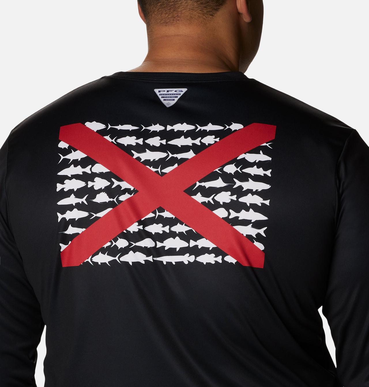 Men's PFG Terminal Tackle Fish Flag™ Long Sleeve Shirt - Big 5