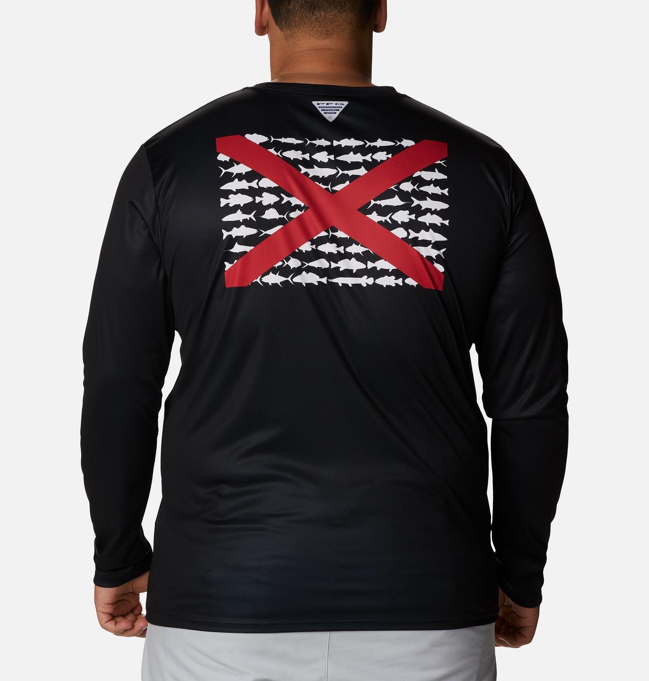 Men's PFG Terminal Tackle Fish Flag™ Long Sleeve Shirt - Big 2