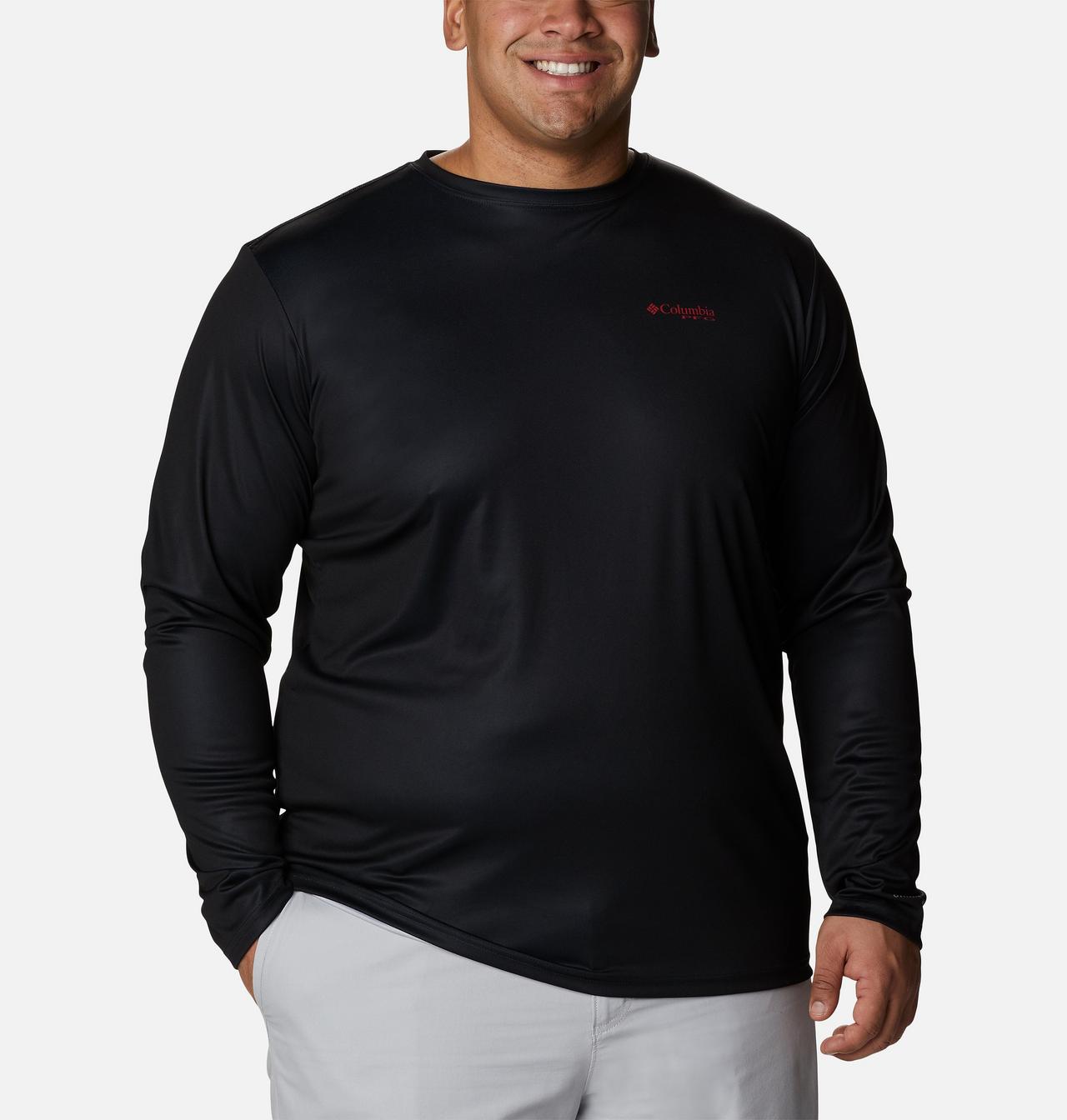 Men's PFG Terminal Tackle Fish Flag™ Long Sleeve Shirt - Big 1