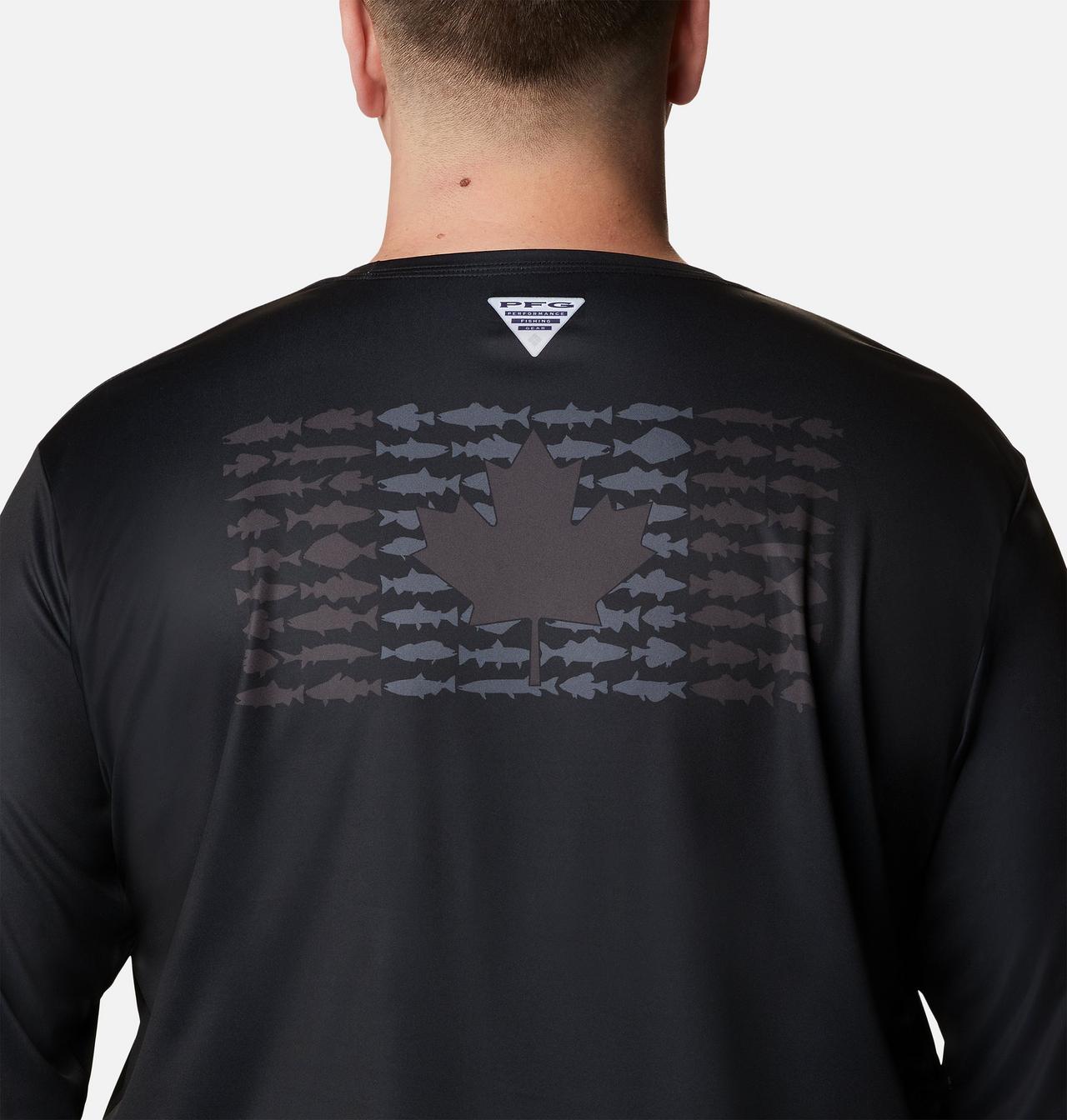 Men's PFG Terminal Tackle Fish Flag™ Long Sleeve Shirt - Big 5