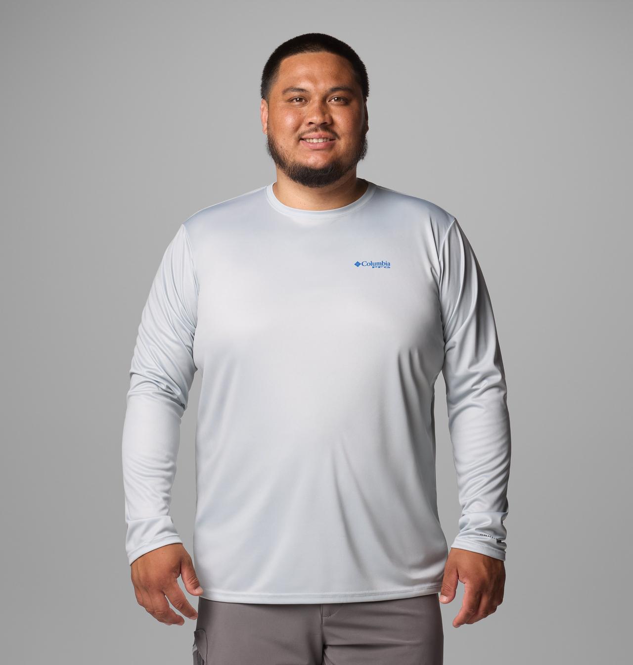 Men's PFG Terminal Tackle Fish Flag™ Long Sleeve Shirt - Big 1