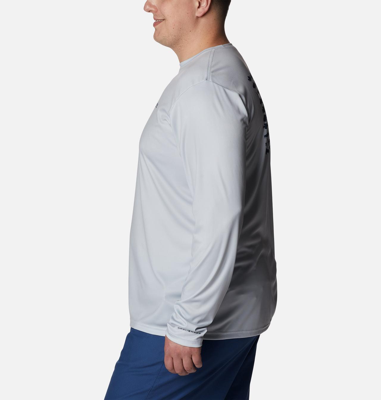 Men's PFG Terminal Tackle Fish Flag™ Long Sleeve Shirt - Big 3