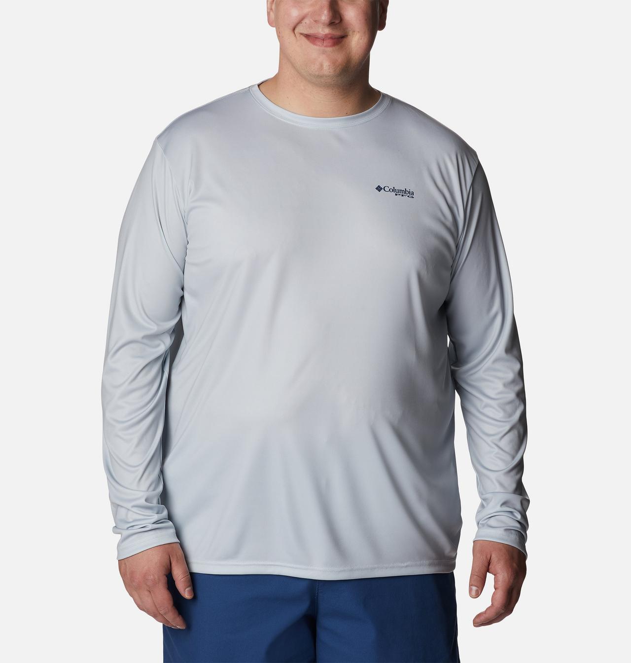 Men's PFG Terminal Tackle Fish Flag™ Long Sleeve Shirt - Big 1